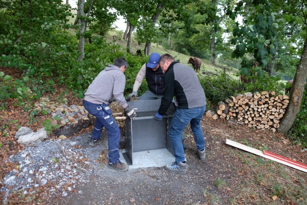 Grill Aufbau