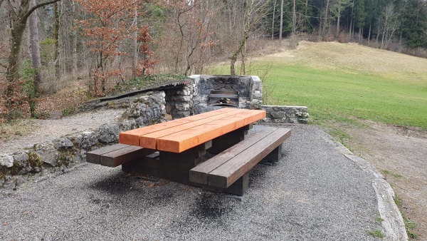 Neue Tischplatte